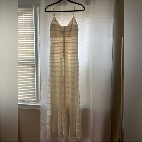 Tadashi Shoji Cream Maxi Dress - Picture 2 of 6